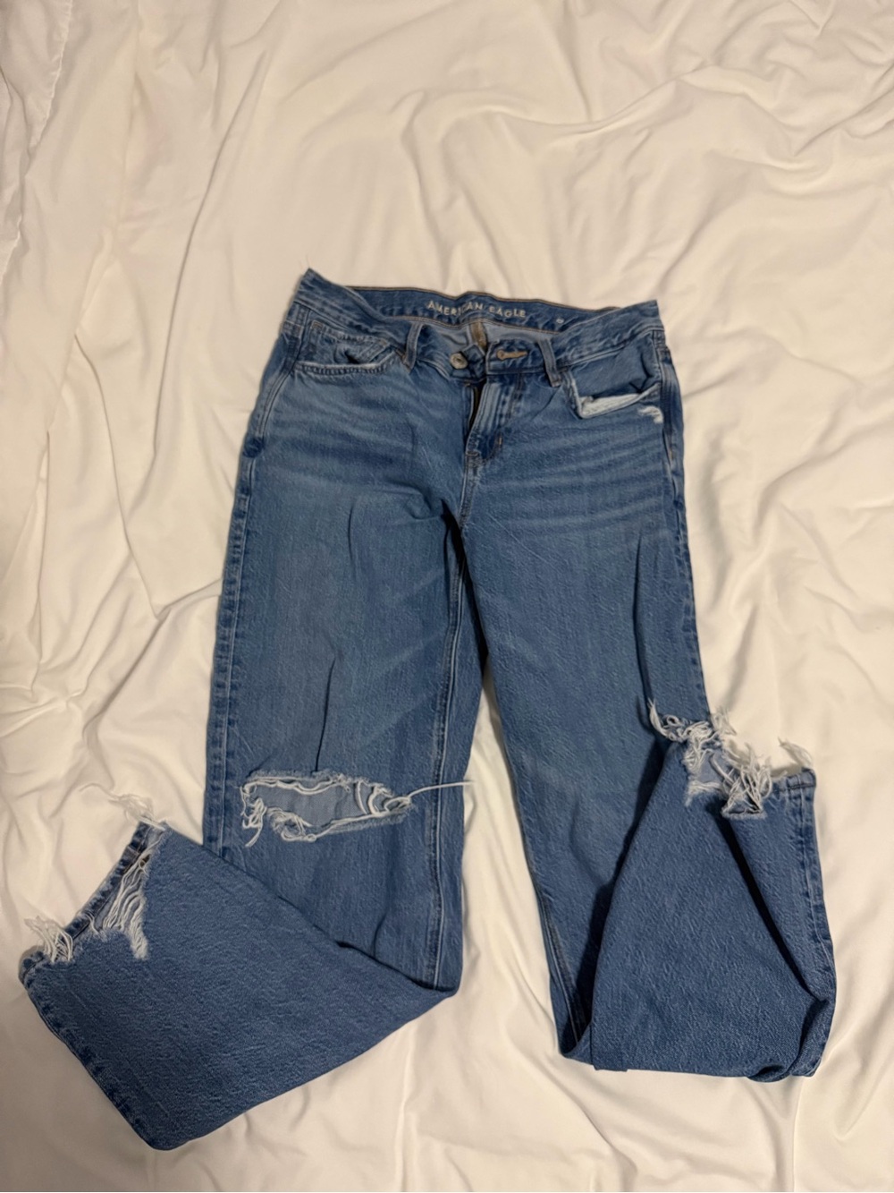 american eagle 90's straight jeans